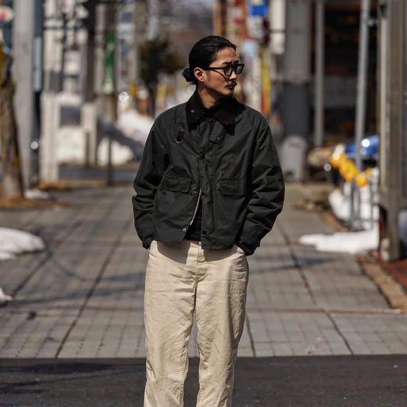 Barbour／SPEY WAXED COTTON JACKET -Olive- | CALI