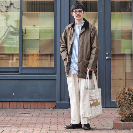 HAVERSACK / 80/2 ストライププルオーバーシャツ