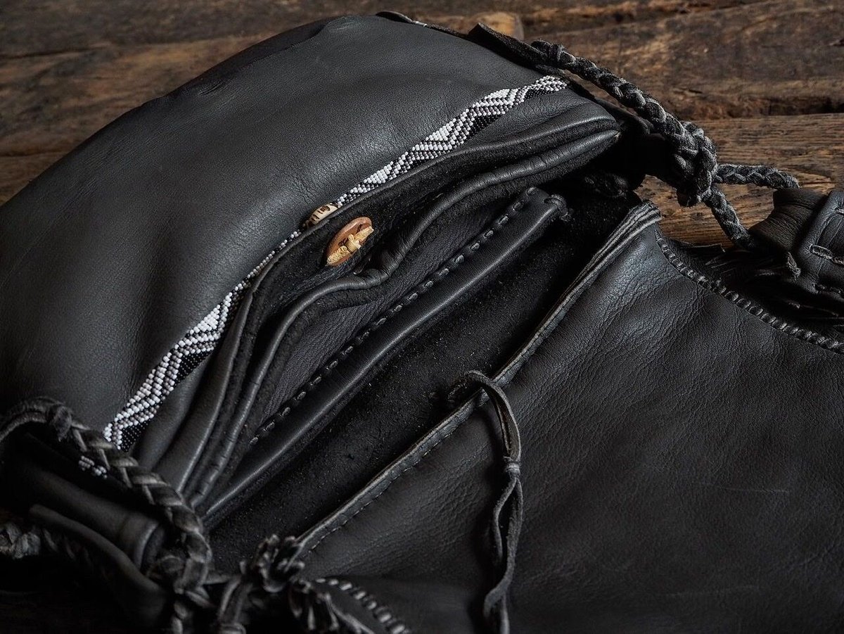 梟唄OWLSONG/ DEER LEATHER SHOULDER BAG (GR Speci