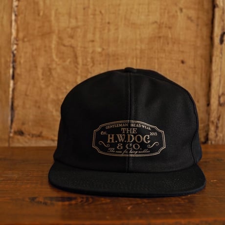 THE.H.W.DOG & CO. / TRUCKER CAP "BLACK"