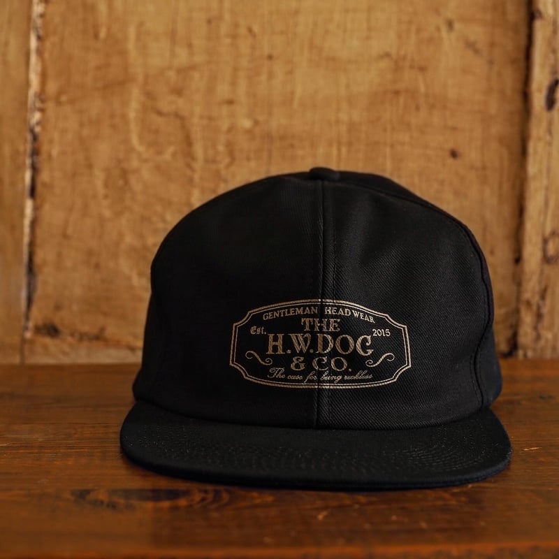 帽子 THE H.W. DOG & CO. NPBC 30S 38 BLACK 帽子 THE H.W. DOG & CO. NPBC 30S 38 BLACK THE H.W.DOG&CO