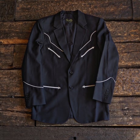 SCULLY ／ 2B PIPING JACKET