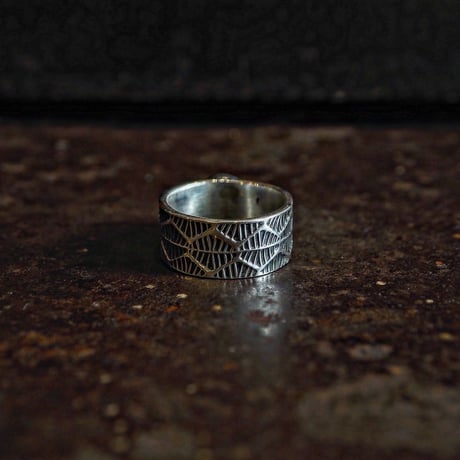 Henry Mariano ／  STAM WORK TURQUOISE RING -Turquoise Mountain- "24"