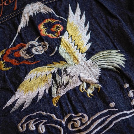 FULLCOUNT / 2107E SOUVENIR EMBROIDERY TYPE1 DENIM JACKET