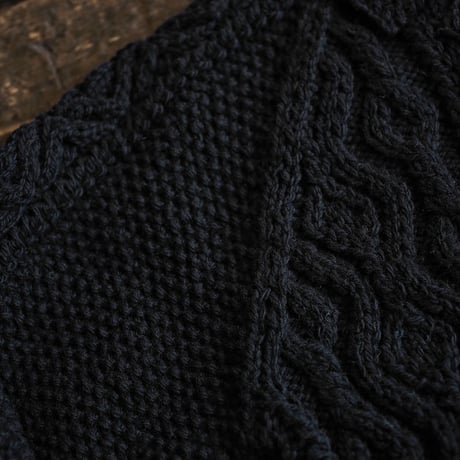 INVERALLAN / 3A LUMBER CARDIGAN "BLACK"