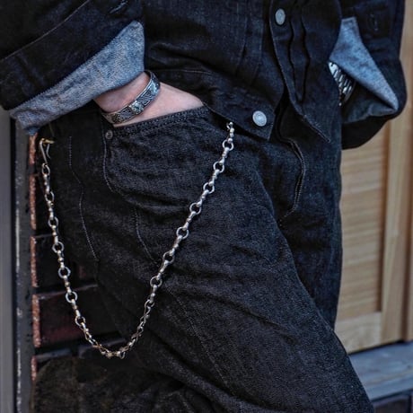 CH×MS ring／2WAY SILVER WALLET CHAIN-65cm-