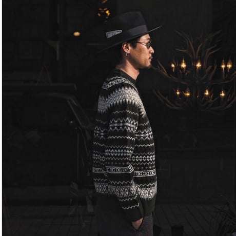 Barbour ／ Hase Fairisle Crew Neck Sweater
