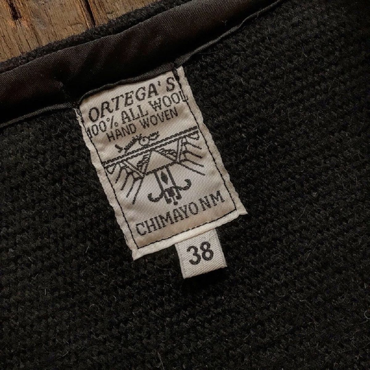 ORTEGA'S / VEST (BLACK38インチ) | CALIFORNIA HA