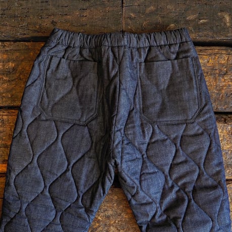 FULLCOUNT／DENIM QUILTING EASY PANTS