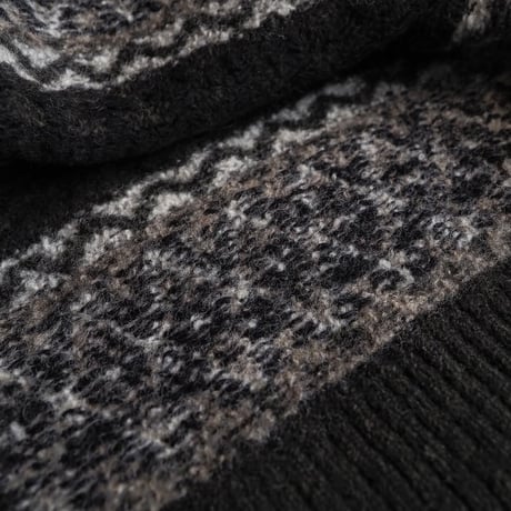 Barbour ／ Hase Fairisle Crew Neck Sweater