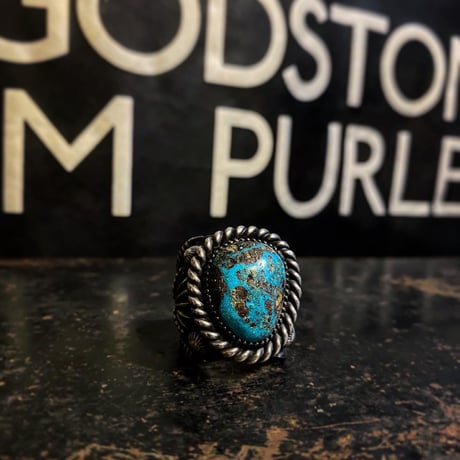 DRLBERT GORDON / スタンプワークリング（ペルシアンターコイズ）