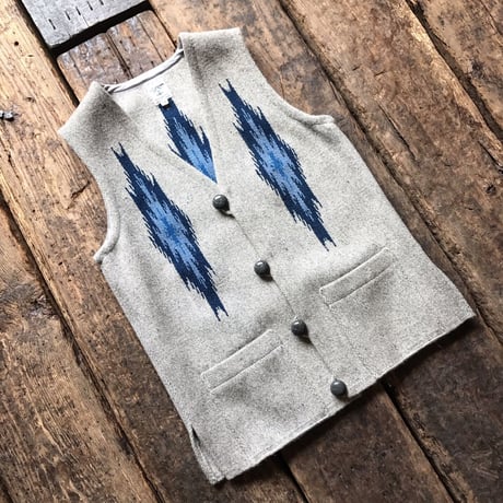 ORTEGA’S / VEST   (LIGHTGRAY36インチ)  イニシャルS