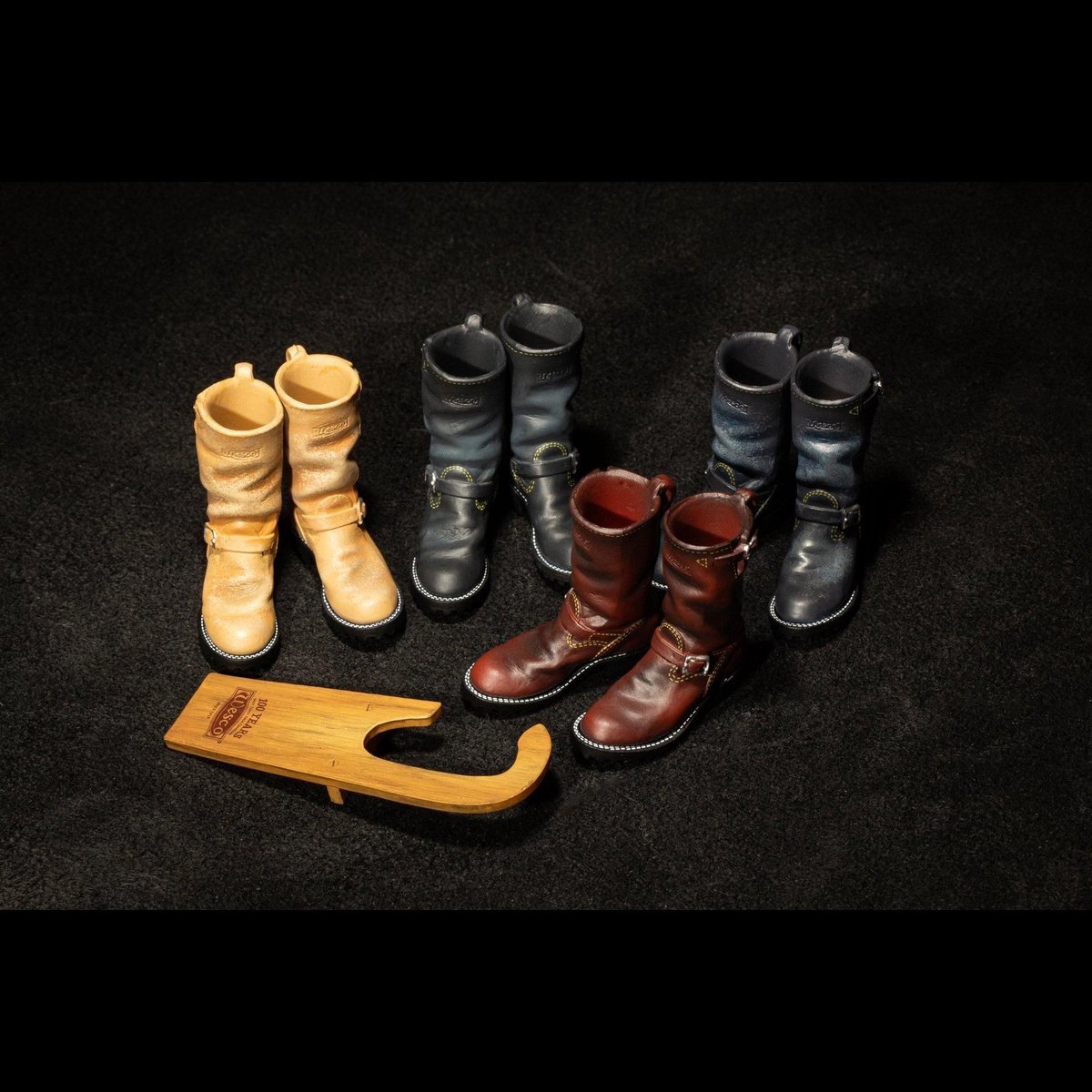 【傷あり】Bossons ヴィンテージ ボッソンズ フレーム付き 5点セット WESCO×mono Magazin / Boss Box Toy Collection 