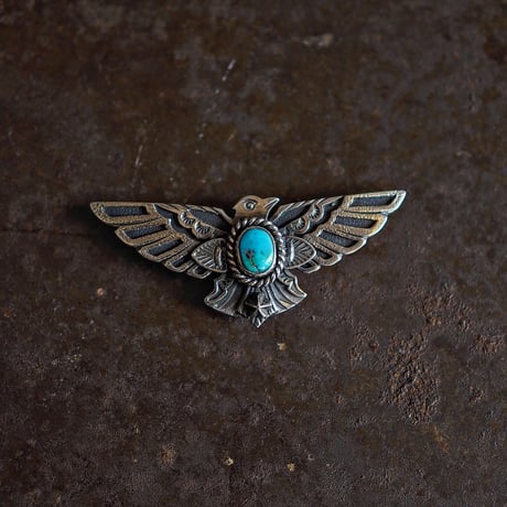 DUCKTAIL × DEER HORN SMITH'S ／ Thunderbird Pin Badge（R）