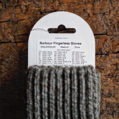 Barbour／ FINGERLESS GLOVE