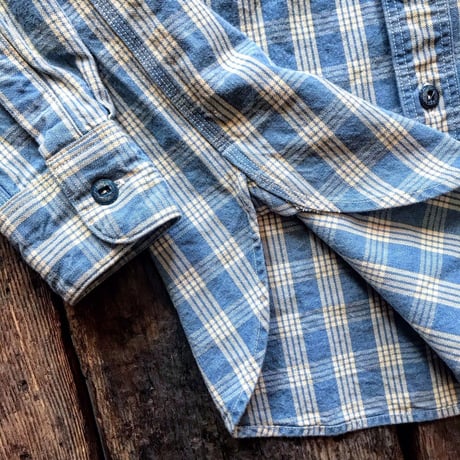 STEVENSON OVERALL CO. / DOUBLE LAYERED WORK SHIRT