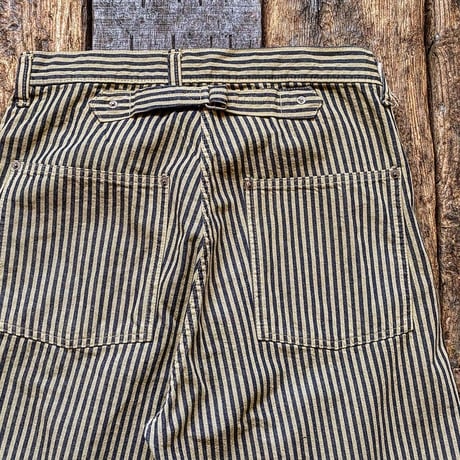 FULLCOUNT / Brown Hickory Cinch Back Work Pants