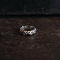 Ray Adakai ／ Round Stamp Work Ring