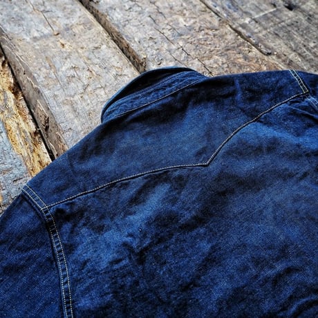 FULLCOUNT / DENIM WESTERN SHIRT