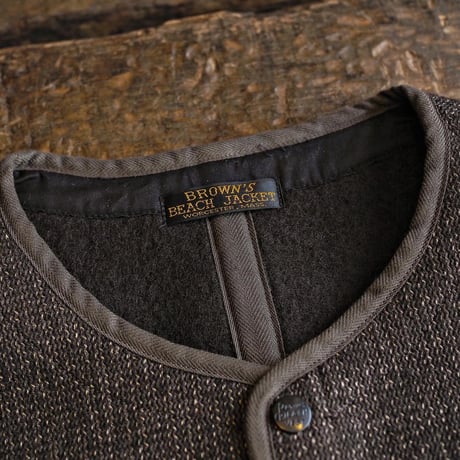 Browns Beach / EARLY VEST "OXFORD GRAY"