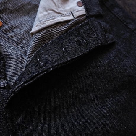 FULLCOUNT /  0105 BK WIDE DENIM (One Wash)