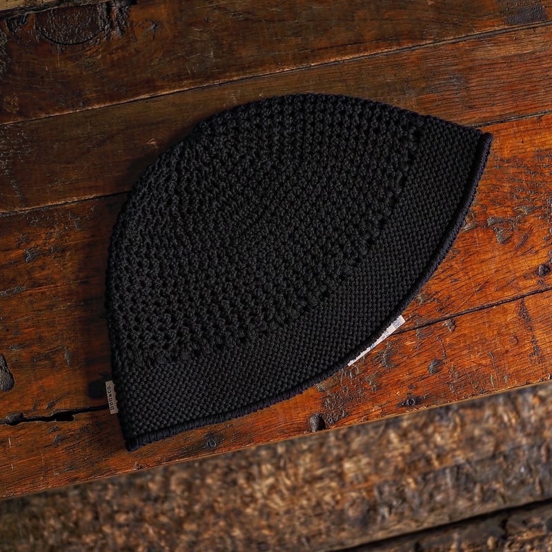 THE H.W.DOG&CO. ／ KNIT HAT -Black- | CALIFORNIA