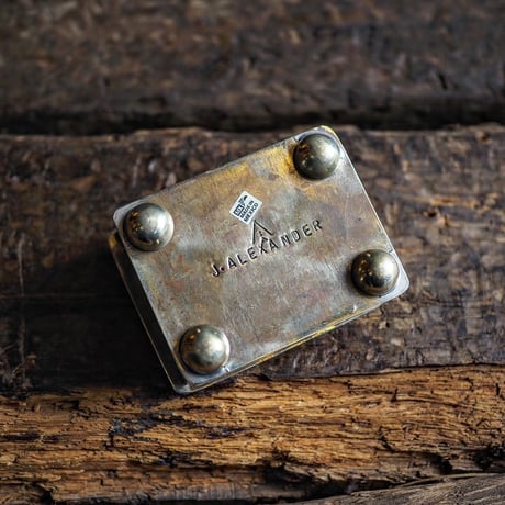 J.Alexander / STAMPED TURQUOISE BOX "Small"