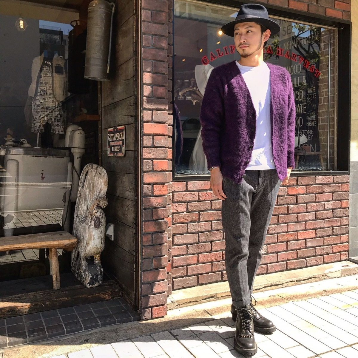 HAVERSACK / 5G モヘアカーディガン | CALIFORNIA HARVEST