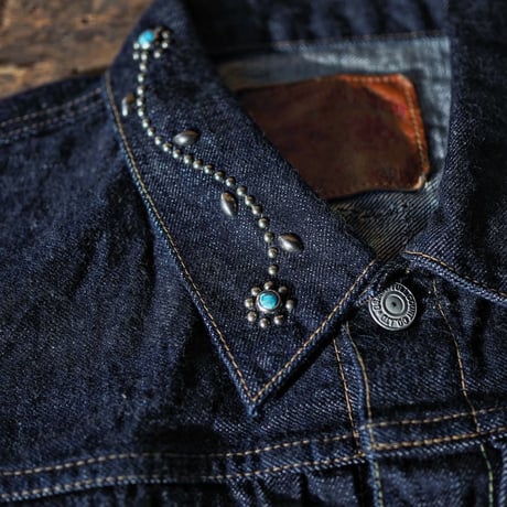 FULLCOUNT×HTC ／ ２１０７HTC (Type-1 On Studs Denim Jacket -by Zip Stevenson HTC-)
