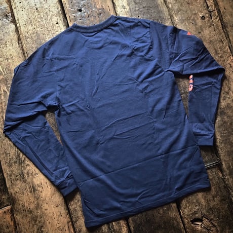 patagonia / ﾃｷｽﾄ ﾛｺﾞ ﾛﾝｸﾞｽﾘｰﾌﾞTEE