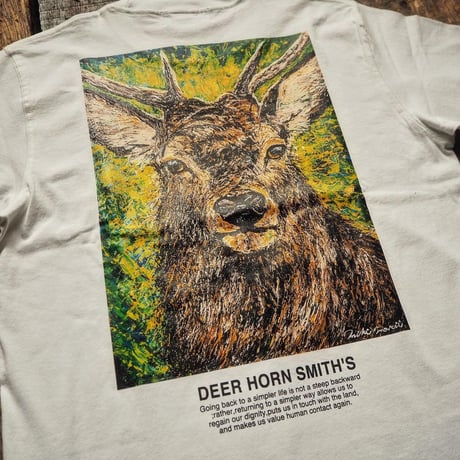DEERHORNSMITH'S / ART TEE (DEER)