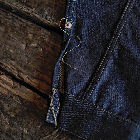 FULLCOUNT / WWII Model Brown Cotton Denim Jacket (Non Wash)