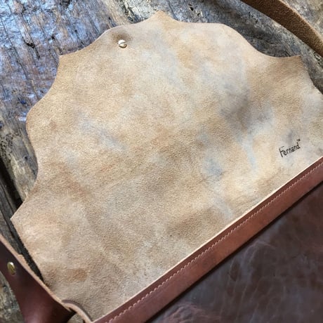 Fernand Lether / Horizontal Concho Pouch (L)