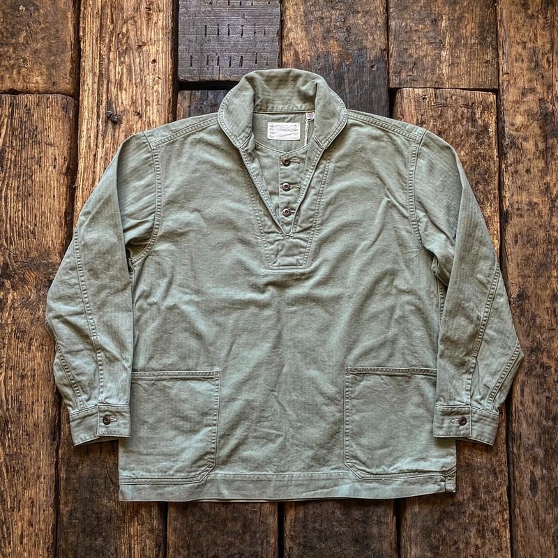 FULLCOUNT / Herringbone USN Pullover Jacket | C