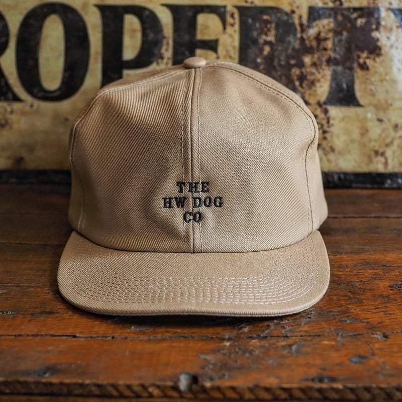 THE H.W DOG&CO. FIELD CAP beige ベージュ 【公式通販】