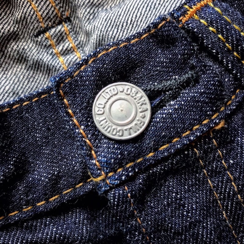 FULLCOUNT / 0105 WIDE DENIM (One Wash) | CALIF