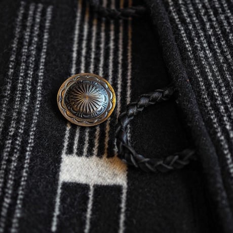 Earth spirit Original / WOOL BLANKET JACKET -XL-