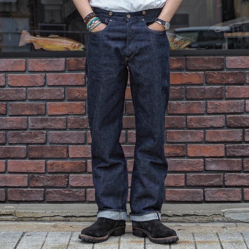 パンツ FULLCOUNT 1373 Son Of The Soil Denim Full Count 1373 'Son of the Soil' 13.7oz Loose Straight Jean