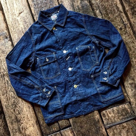 FULLCOUNT / DENIM COVERALL JACKET