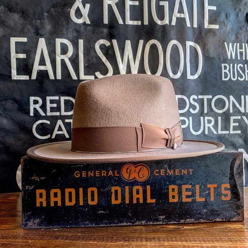 帽子 THE.H.W.DOG & CO. POINT-H size38 BRN THE.H.W.DOG & CO. / POINT-H | CALIFORNIA HARVE