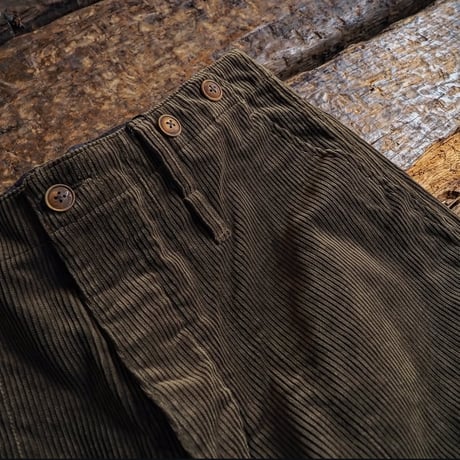 Nigel Cabourn／FRENCH WORK PANTS -8W CORDUROY-