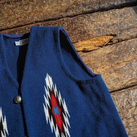 TRUJILLO'S ／ CHIMAYO SUQARE VEST（３8〜４０）