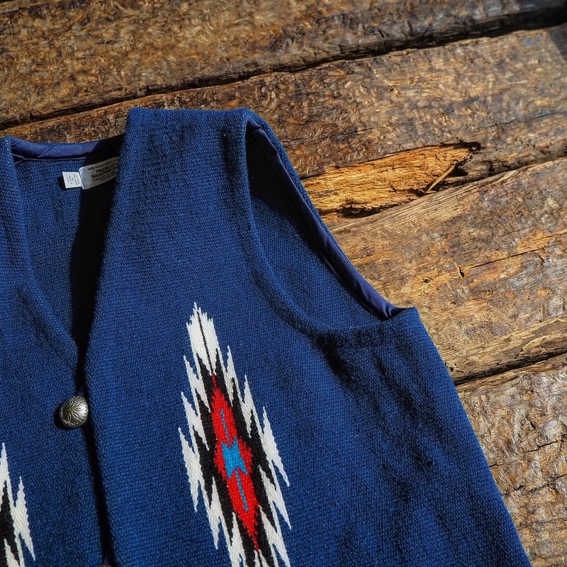 TRUJILLO'S ／ CHIMAYO SUQARE VEST（38〜40） | CALIF
