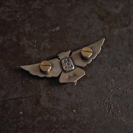 DUCKTAIL × DEER HORN SMITH'S ／ Thunderbird Pin Badge（L）