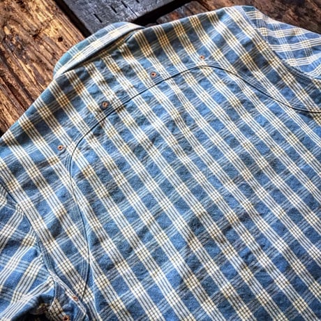 STEVENSON OVERALL CO. / DOUBLE LAYERED WORK SHIRT