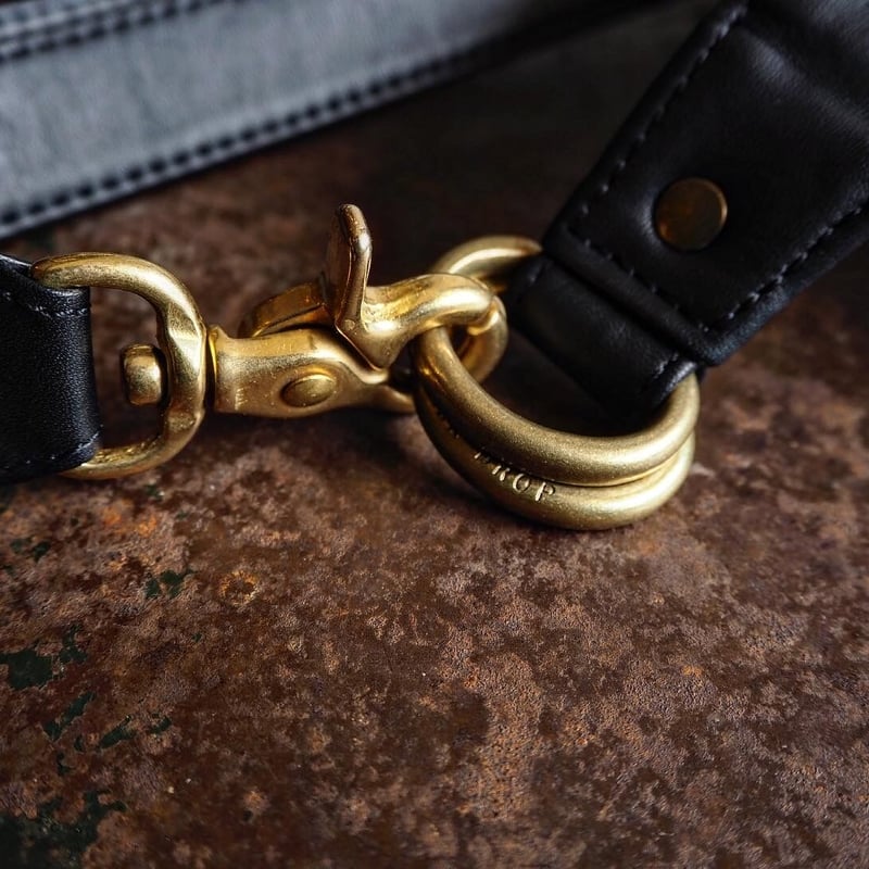 Back Drop leatherレザー ボディバッグ BACK DROP Leathers / DIA WAISTBAG | CALIFORNIA