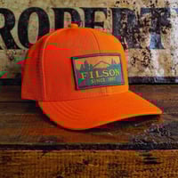 FILSON／LOGGER MESH CAP -Orange-