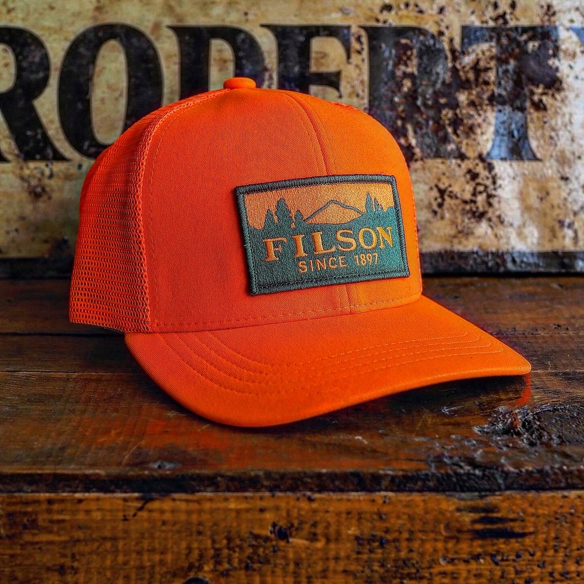 FILSON／LOGGER MESH CAP -Orange- | CALIFORNIA H