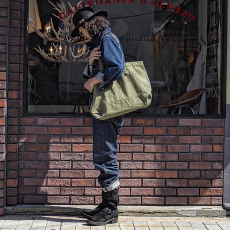 FULLCOUNT / Paraffin Canvas Coal Bag