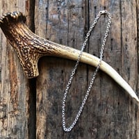 NATIVE SPIRIT / SILVER OVAL CHAIN-L
